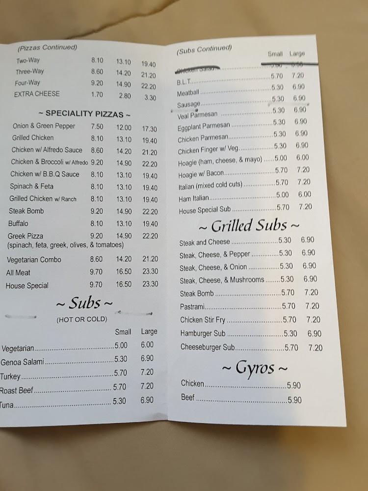 Madison House of Pizza Menu image 3